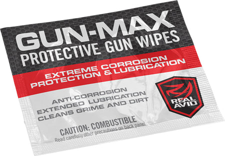 Real Avid Gun Max Gun Cleaning Wipes 12-Pack