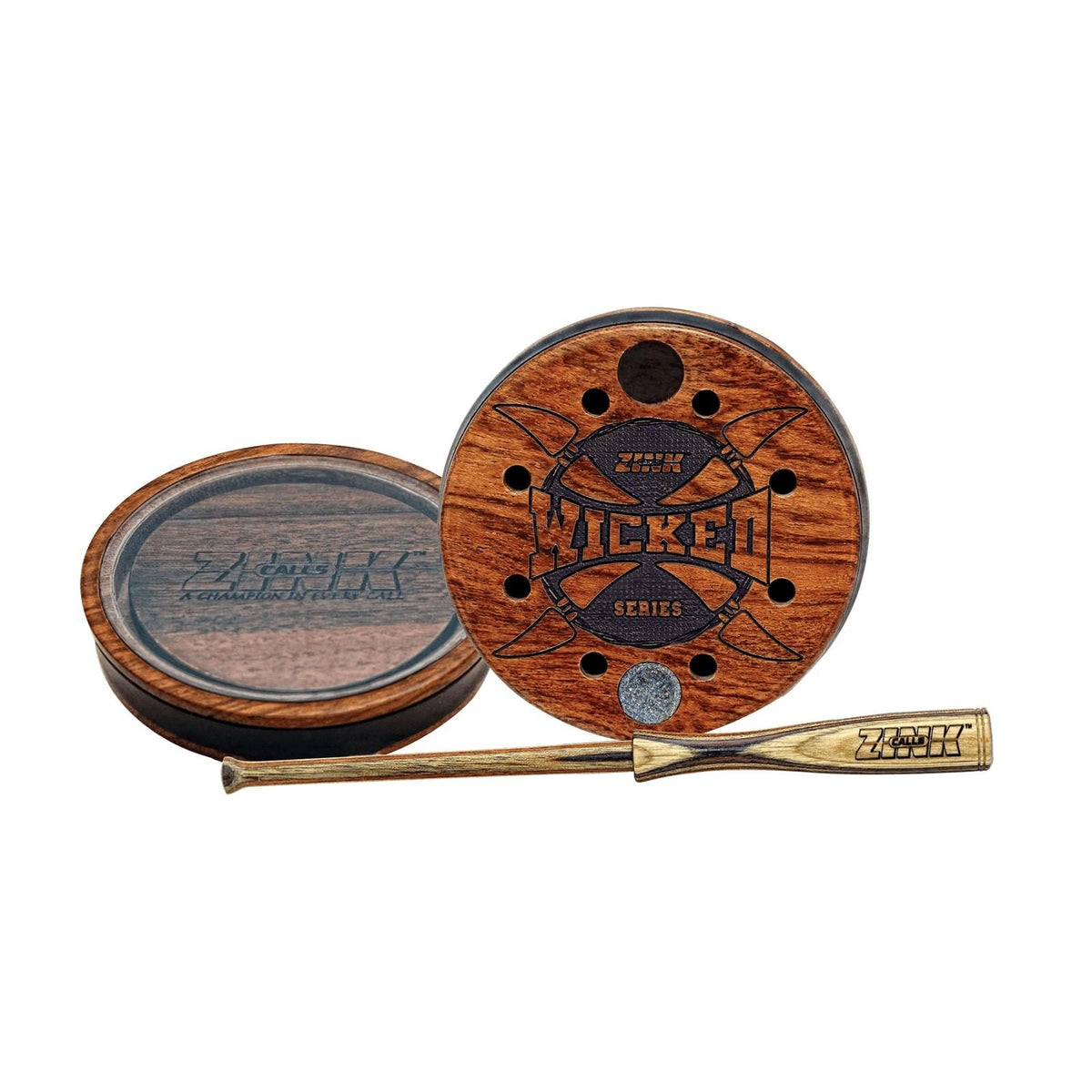 Zink Wicked Series Crystal Pot Call with Built-In Striker Conditioner