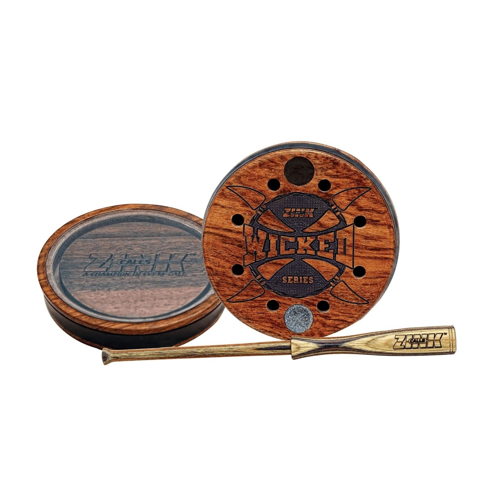Zink Wicked Series Crystal Pot Call with Built-In Striker Conditioner