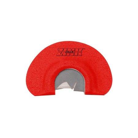 Zink Signature Series V-Notch Turkey Mouth Diaphragm Call Red