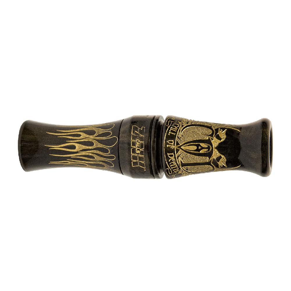 Zink Call of Death Goose Mouth Call Black Gold Straight Bore