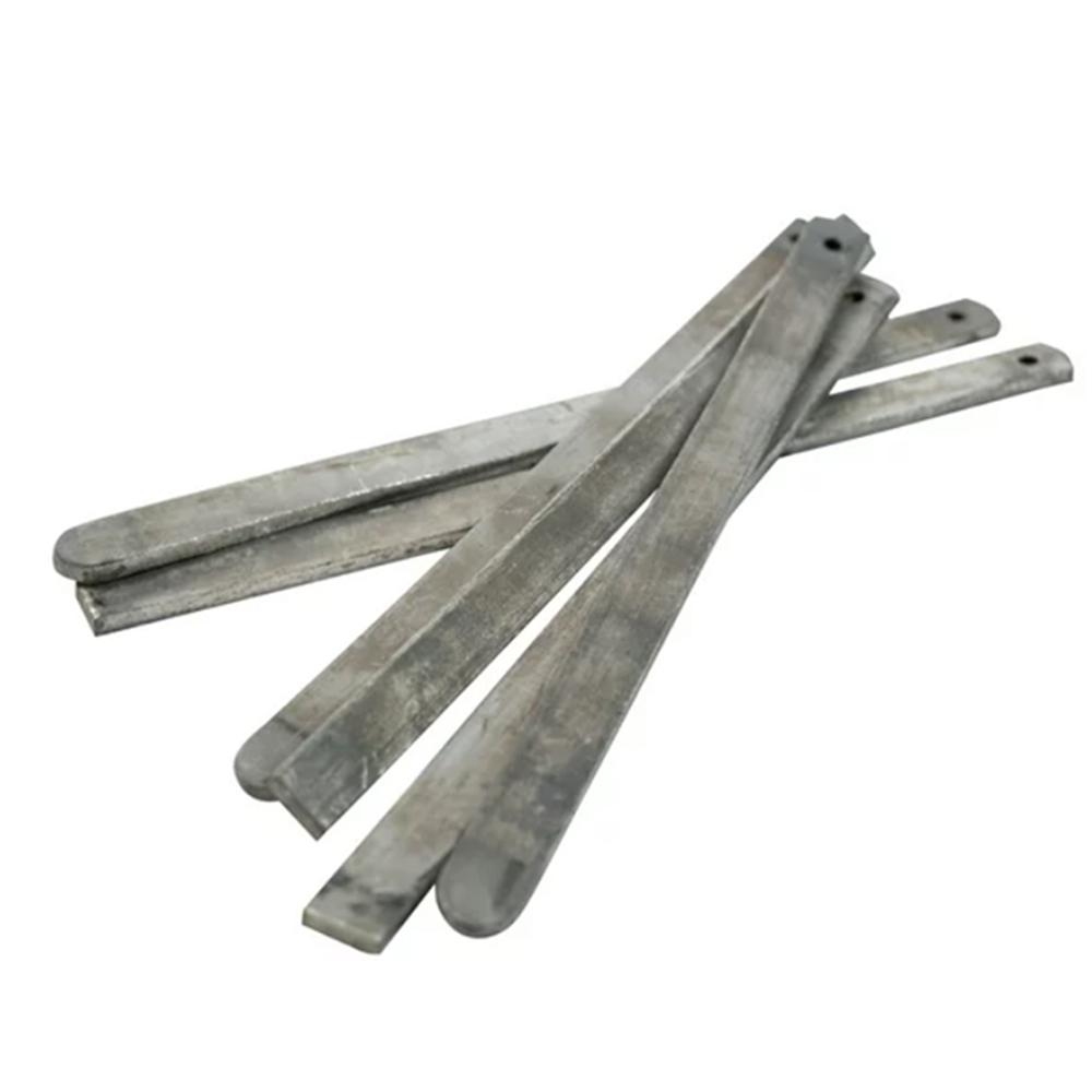 Zink Lead Strap Weights 4 oz 6-Pack