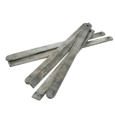 Zink Lead Strap Weights 4 oz 6-Pack