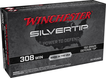 Winchester Silvertip .308 Win / 7.62x51mm 150 gr PolyTip ammo