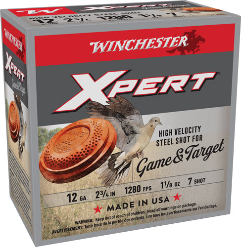 Winchester Xpert Game & Target HIgh Velocity 12 Gauge 2.75 in / 2.75 in #6 1-1/8 oz