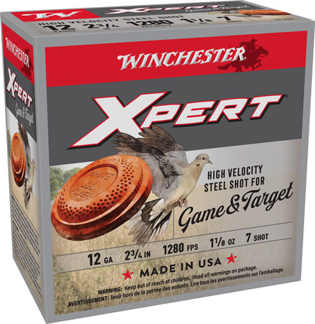 Winchester WE12GTH7 Super X Xpert 12 Gauge 2.75" 1-1/8oz 7 Shot 1280 fps