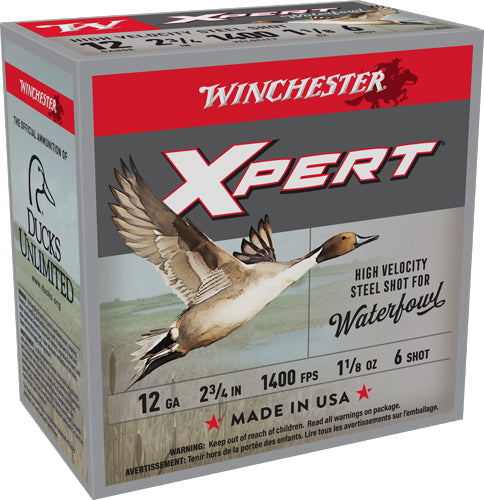 Winchester WEX12H6 Super X Xpert 12 Gauge 2.75" 1-1/8oz 6 Shot 1400 fps