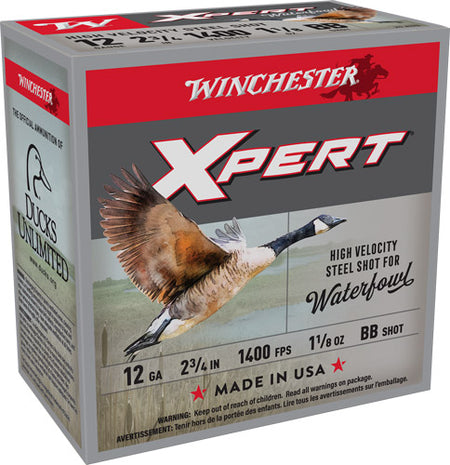Winchester WEX12HBB Super X Xpert 12 Gauge 2.75" 1-1/8oz BB 1400 fps