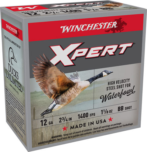 Winchester WEX12HBB Super X Xpert 12 Gauge 2.75" 1-1/8oz BB 1400 fps