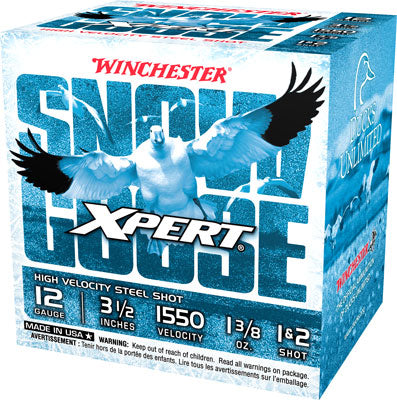 Winchester WXS12L12 Xpert Snow Goose 12 Gauge 3-1/2 1-3/8oz #1/2 1550 fps