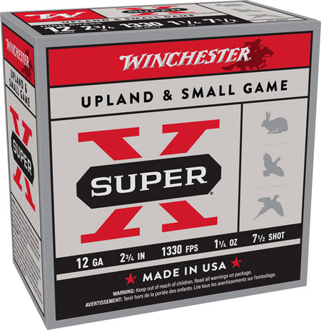 Winchester X127 Super X Game Load 12 Gauge 2.75" 1-1/4oz 7.5 Shot 1330 fps