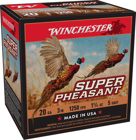Winchester Super Pheasant Magnum 20 Gauge 3 in / 3 in #5 1-1/4 oz