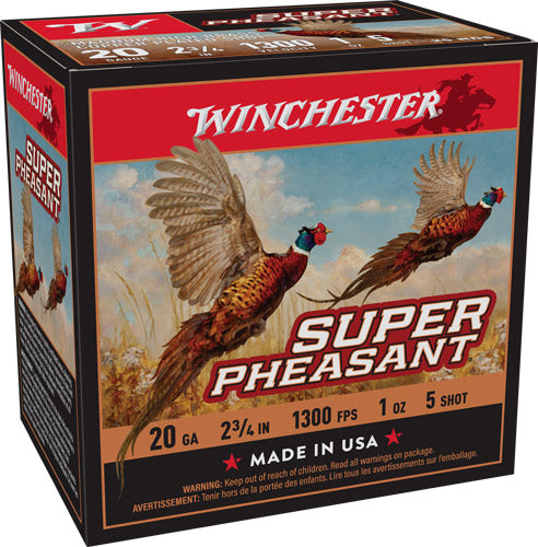 Winchester Super Pheasant Magnum 20 Gauge 2.75 in / 2.75 in #5 1 oz