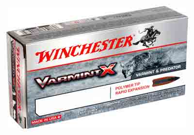 Winchester Varmint X .22-250 Remington 55 gr PolyTip ammo