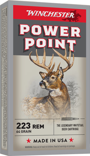 Winchester X223R Super X Jacketed Soft Point JSP 55 Grain .223 Remington