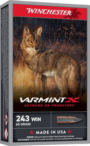 Winchester X243PXP Varmint X Extreme Point  65 Grain .243 Winchester