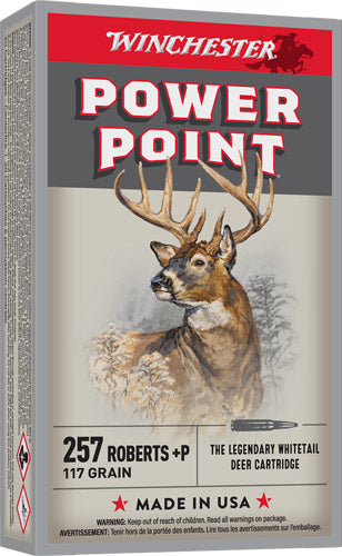 Winchester Super X .257 Roberts 117 gr JSP ammo
