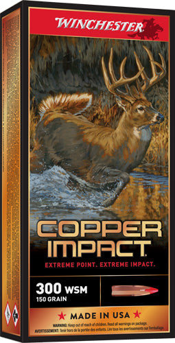 Winchester Copper Impact .300 WSM 150 gr Solid ammo
