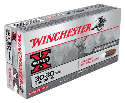 Winchester X30301 Super-X Jacketed Hollow Point JHP 150 Grain .30-30 Winchester