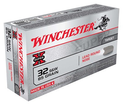 Winchester SUPER-X .32 S&W Long 85 gr Solid ammo
