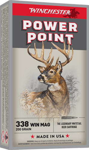 Winchester X3381 Super X Power-Point  200 Grain .338 Winchester Magnum