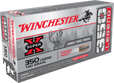 Winchester X3501 Super-X Power-Point  180 Grain .350 Legend