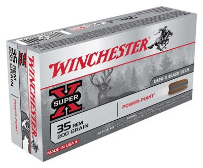 Winchester Super-X Power-Point .35 Remington 200 gr JSP ammo
