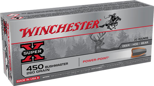 Winchester X4501 SUPER-X Power-Point  260 Grain .450 Bushmaster