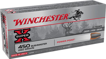 Winchester X4501 SUPER-X Power-Point  260 Grain .450 Bushmaster