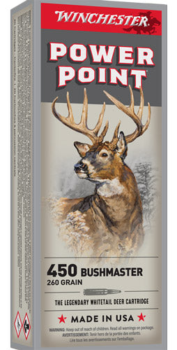 Winchester X4501 SUPER-X Power-Point  260 Grain .450 Bushmaster