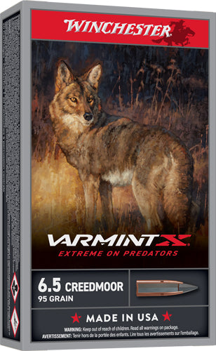 Winchester Varmint X 6.5mm Creedmoor 95 Gr PolyTip