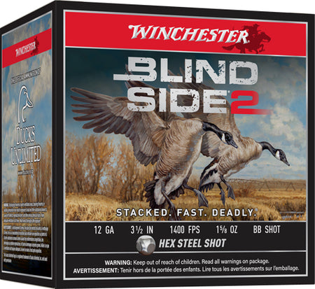 Winchester Blind Side 2 Hex Steel 12 Gauge 3.5 in / 3.5 in BB 1-5/8 oz