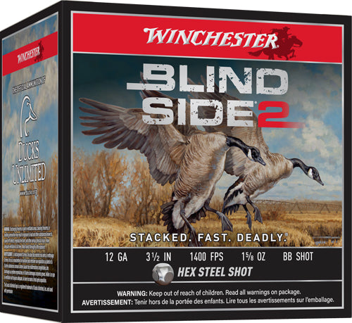 Winchester Blind Side 2 Hex Steel 12 Gauge 3.5 in / 3.5 in BB 1-5/8 oz