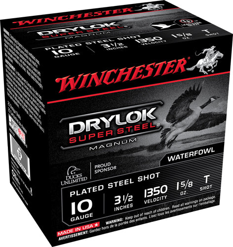 Winchester XSC10T Drylok Super Steel Magnum 10 Gauge 3.5" 1-5/8oz T 1350 fps