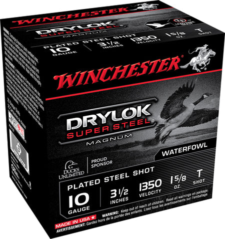Winchester XSC10T Drylok Super Steel Magnum 10 Gauge 3.5" 1-5/8oz T 1350 fps