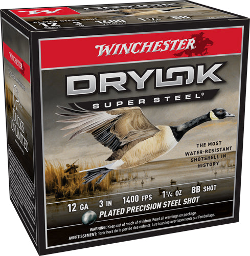 Winchester Drylok Super Steel Magnum 12 Gauge 3 in / 3 in BB 1-1/4 oz
