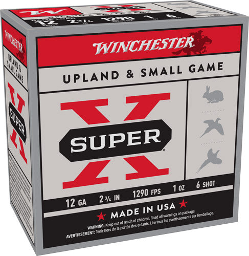 Winchester XU126   12 Gauge 2.75"  6 Shot 1290 FPS.