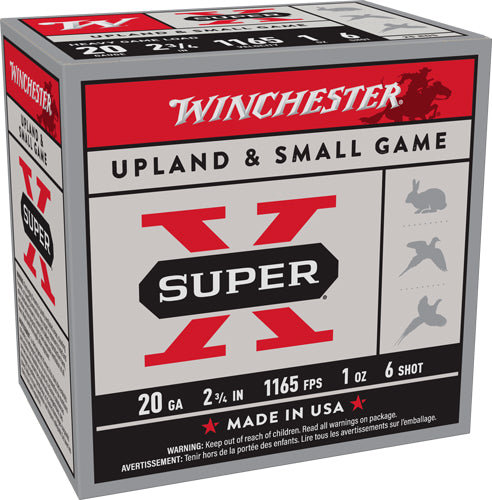 Winchester XU20H6   20 Gauge 2.75"  6 Shot 1165 FPS.