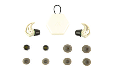 AXIL X30i Earplugs Bone White Dual-Mode with Silicone and Foam Tips X30I-BONE