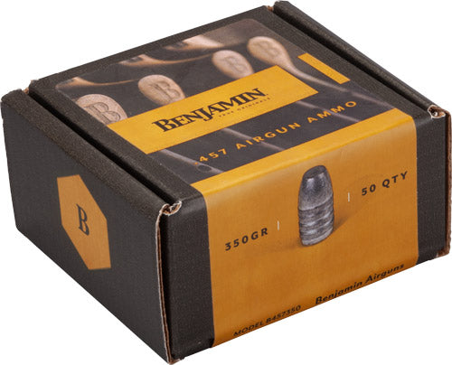 Benjamin .457 Caliber Flat Nose Air Gun Pellets 350 Grain 50 Count