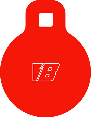 BASH Target AR500 Steel Gong Round 4" - 5/16" Thick Shooting Target