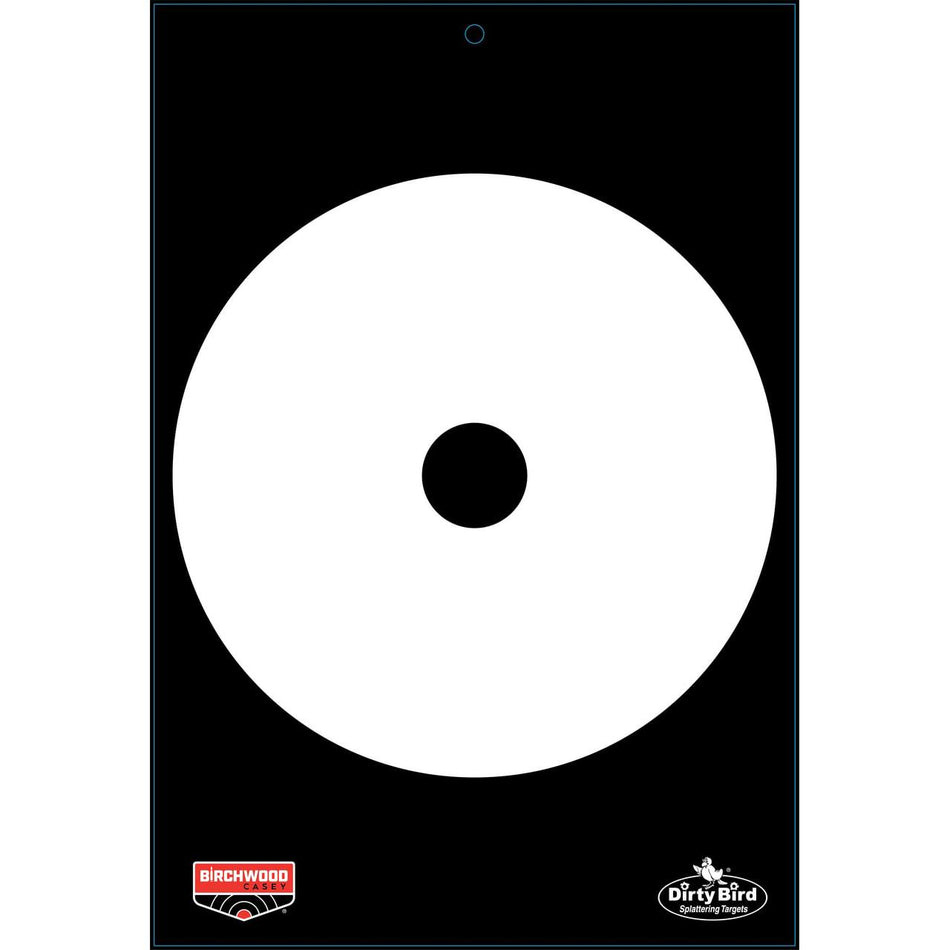 Birchwood Casey Dirty Bird Quickdraw Contrast Target 12x18 Inch 6-Pack