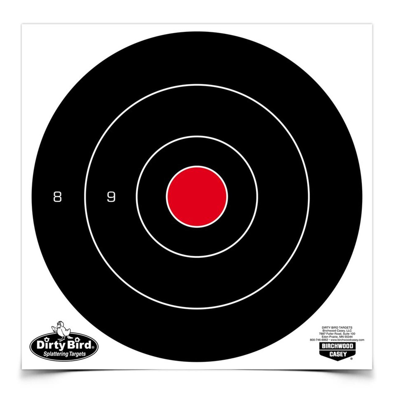 Birchwood Casey Dirty Bird 8" Bull's-Eye Splatter Target 200-Count