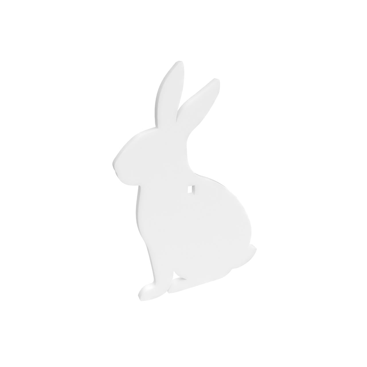 Birchwood Casey AR500 3/8" Steel Rabbit Animal Silhouette Hanging Target
