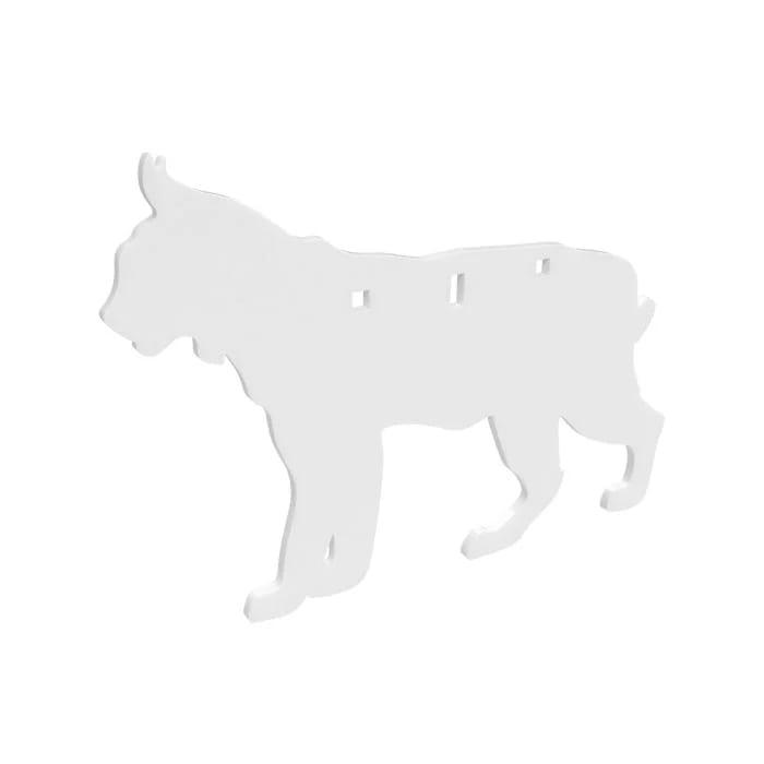 Birchwood Casey AR500 3/8" Steel Bobcat Silhouette Shooting Target