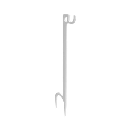 Birchwood Casey Single Hook AR500 Steel Target Hanger Ground Stake White 30"