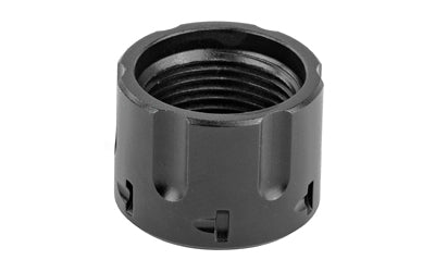 Backup Tactical Revolver Cylinder Pistol Thread Protector, Black, 1/2x28