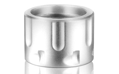 Backup Tactical Revolver Cylinder Thread Protector, Silver, 1/2x28