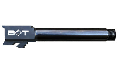 Backup Tactical Threaded Barrel, 9mm, Fits Glock 17, Black Finish, Match Grade Drop-In G17TB-BLK