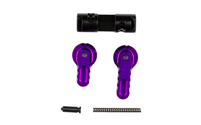 Battle Arms Development BAD-ASS-LITE Ambidextrous Safety Selector, 90/60 Throw, Purple, AR-15